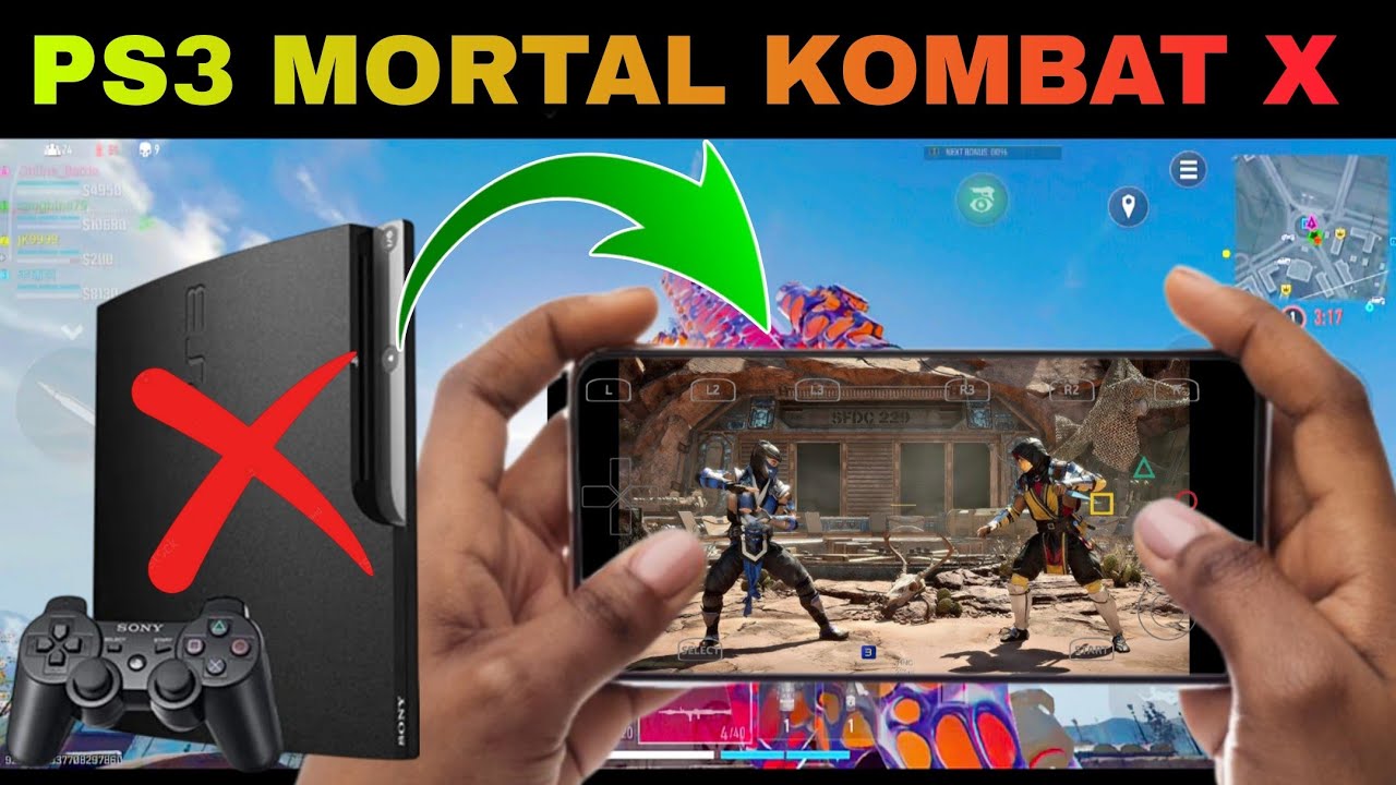 BEST PS3 EMULATOR FOR ANDROID | PS3 MORTAL KOMBAT X ANDROID | BEST PS3 EMULATOR 