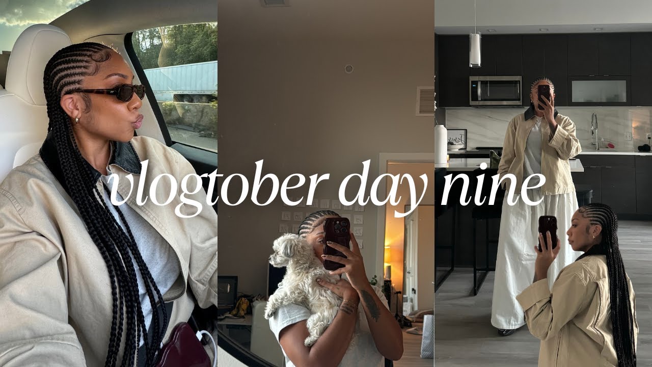 vlogtober day nine | new hair, a brief singleness chat & more | Faceovermatter