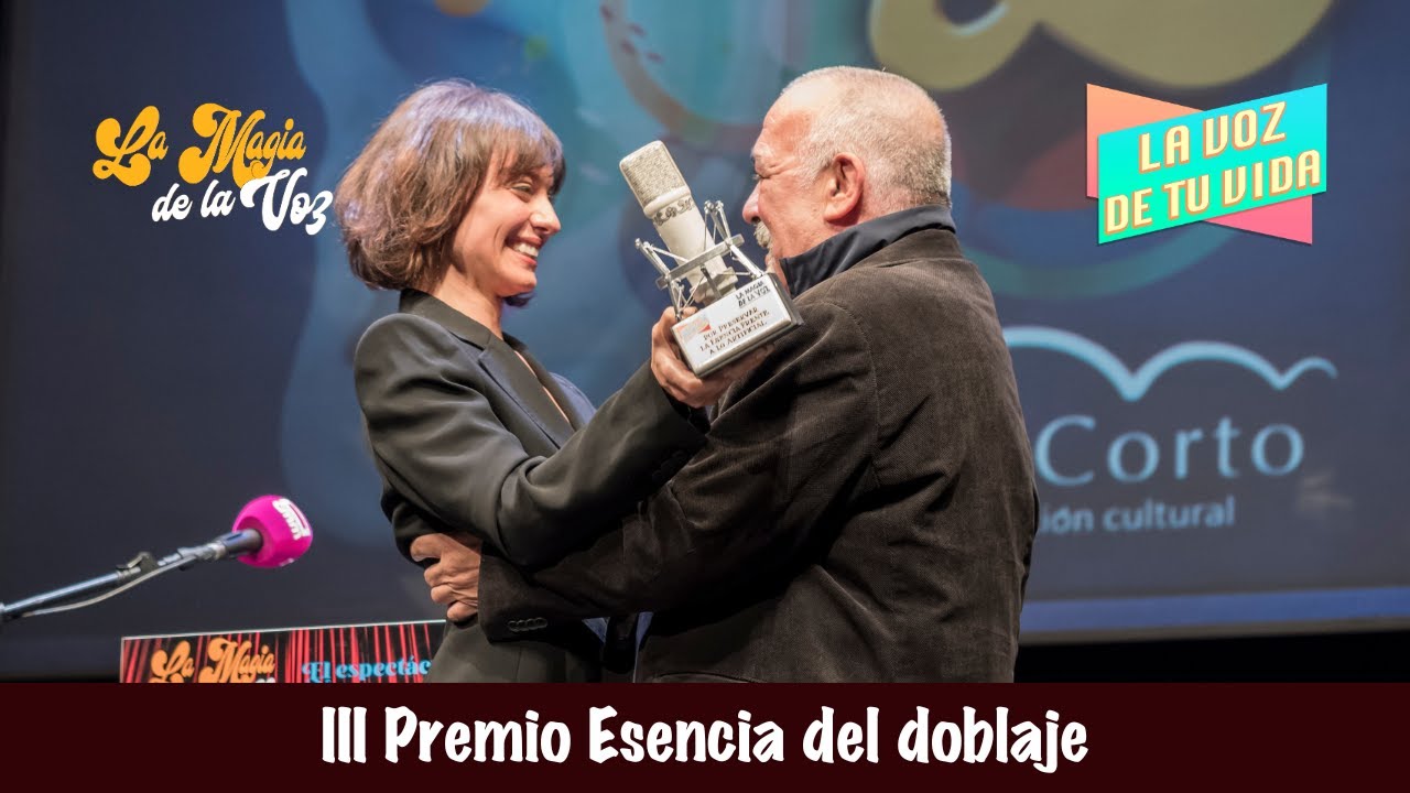 III Premio ESENCIA de DOBLAJE: MIGUEL ÁNGEL JENNER | Entrega MICHELLE JENNER