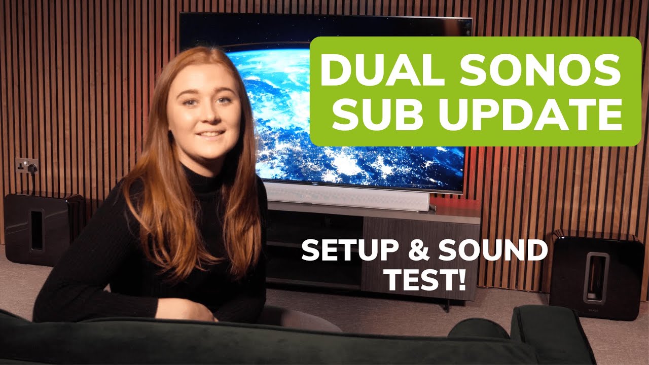 Sonos Dual Sub Update: Setup & Sound Test!