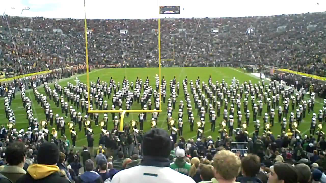 Notre Dame Marching Band (March Out and Fanfare) vs. USC