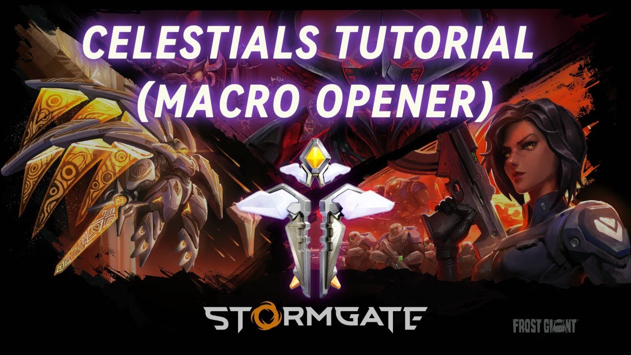 NEW Stormgate Celestial Tutorial - Necrolyte Patch - Macro Opener