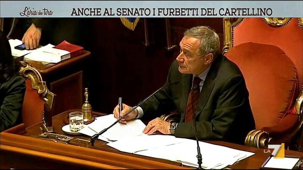 Anche al Senato i furbetti del cartellino