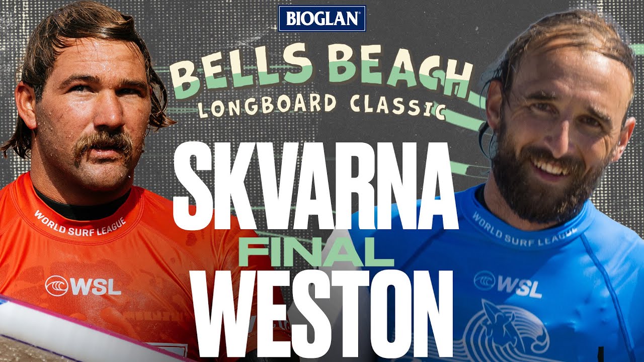 Kevin Skvarna vs. Max Weston | Bioglan Bells Beach Longboard Classic - Final