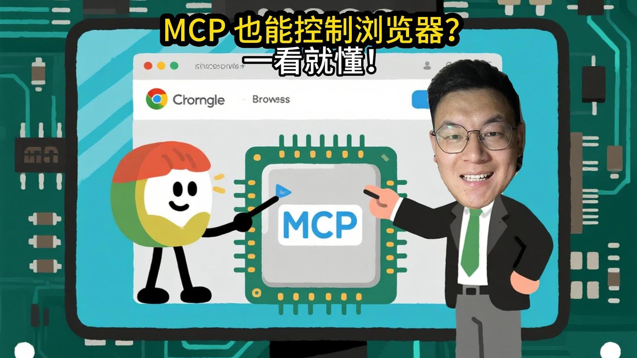 AI操作浏览器，MCP如此简单 #mcp #ai
