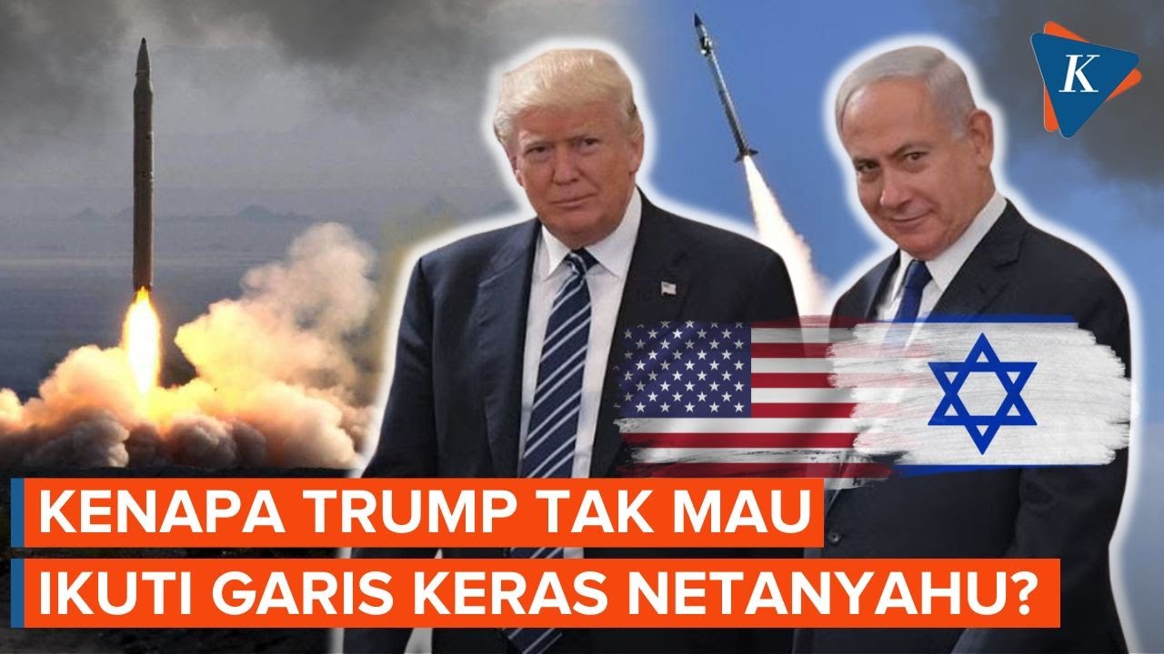 Beda Sikap dengan Israel, Trump Tak Mau Tunduk pada Netanyahu soal Iran