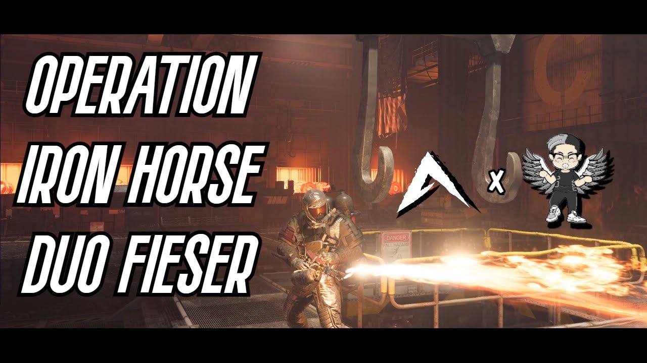 WORLD'S FIRST DUO Fieser: Iron Horse Raid Boss 2 - Two Man vs. Normal