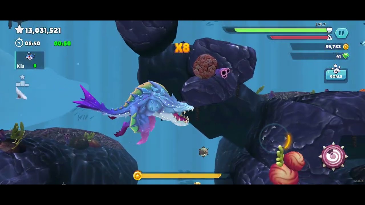 Abyssasuarus gameplay (blood warning)