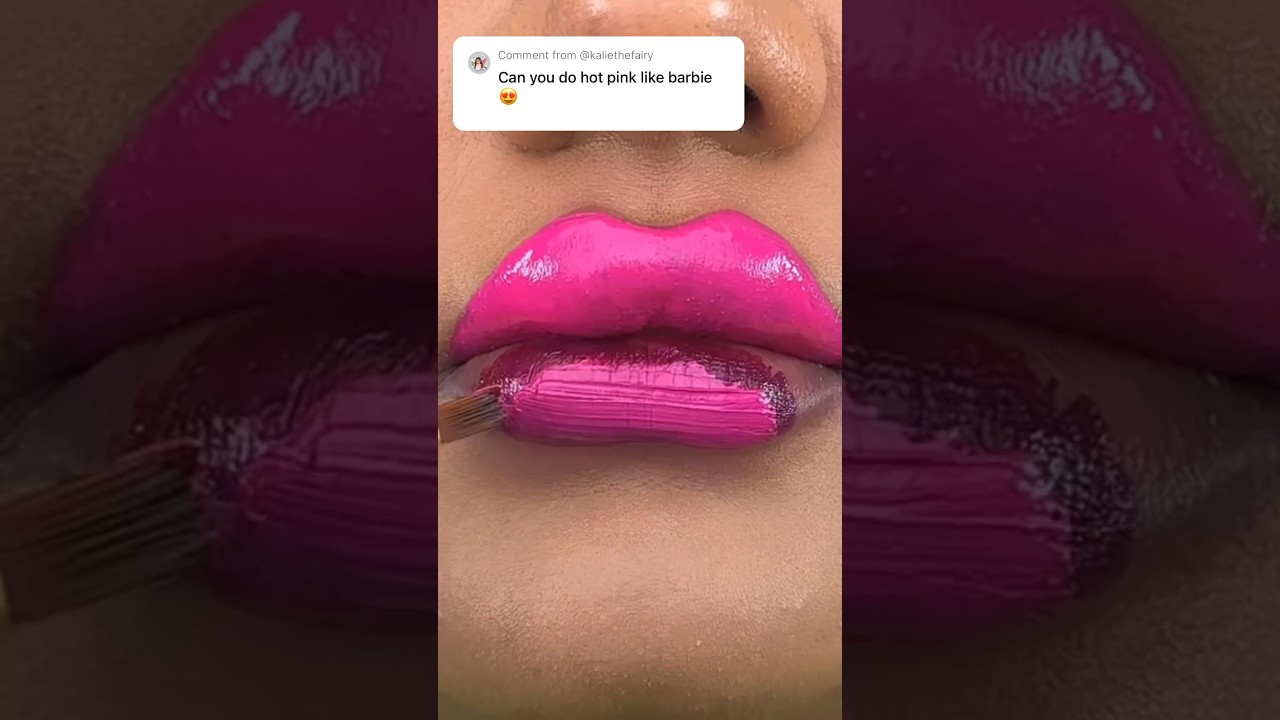 Color mixing to get Hot Pink 🩷 