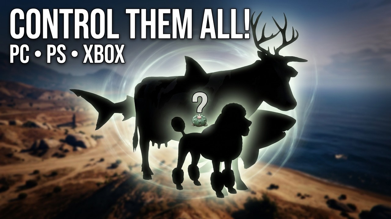 Every Animal Transformation in GTA 5, How To Control Them?