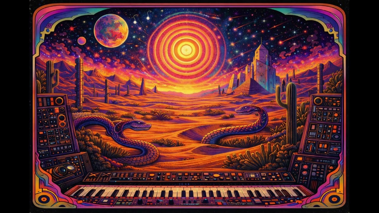 Mirage in the Sand – Desert Psychedelic Electronic
