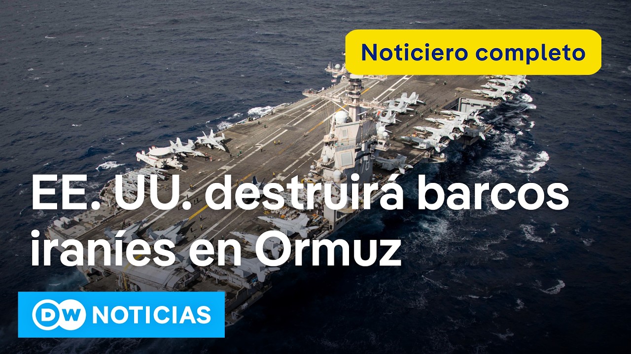 🔴 DW Noticias 13 de abril: Trump amenaza con destruir barcos de combate iran&iacute;es