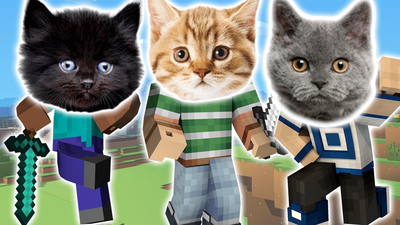 KONUŞAN PİSİLER EKİBİYLE MİNECRAFT OYNUYORUZ