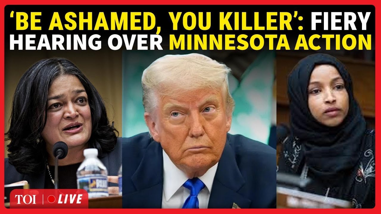 ‘You Killer, Won’t Let You…’: Shadow Hearing Led By Ilhan Omar At Senate Building | Trump News LIVE