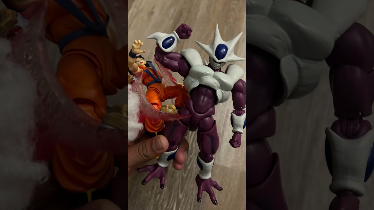 Dbz Shf Goku and Cooler