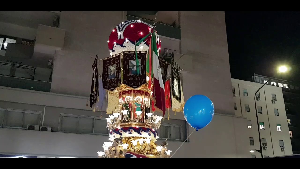 Cereo Pescivendoli Festeggiamenti V. Vittorio Veneto Presso La Pescheria Mare Vivo 28/01/2020  (HD)