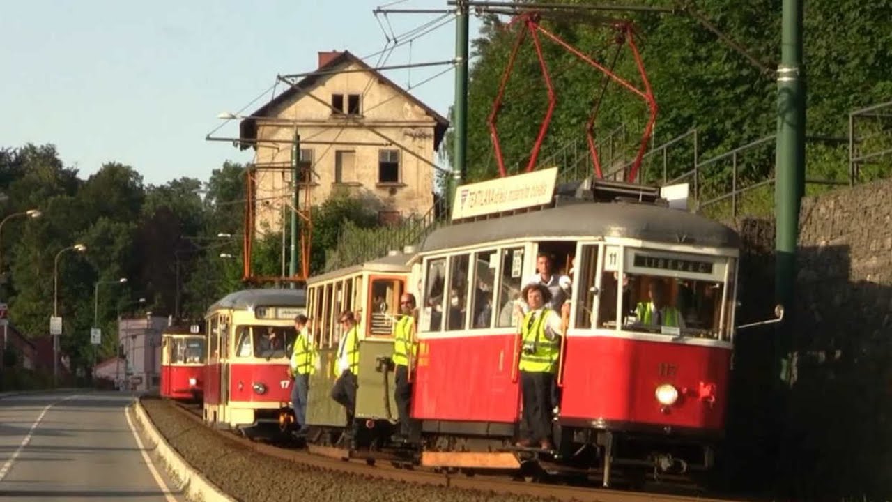 Liberec, poslední konvoj v 1000 mm (last parade in 1000 mm) , 18.07.2021