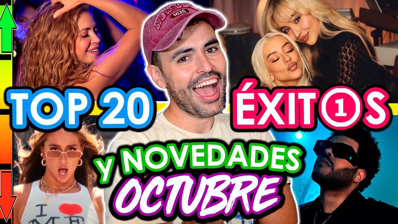 CANCIONES OCTUBRE 2024🔥 Top 20 MEJORES ÉXITOS y lo MÁS NUEVO en TENDENCIA MÚSICA 🎧Serch Wow Qué Pasa