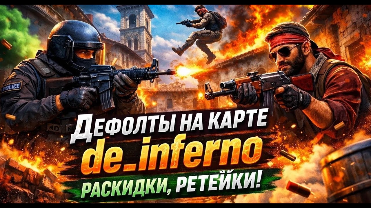 Дефолты на инферно,отыгрыш позиций,раскидки,ретейки,оффэнглы