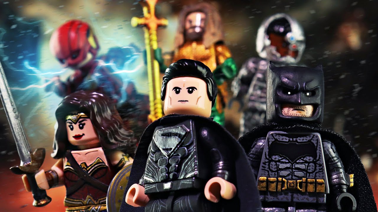 Минифигурки LEGO Zack Snyder's JUSTICE LEAGUE — Витрина