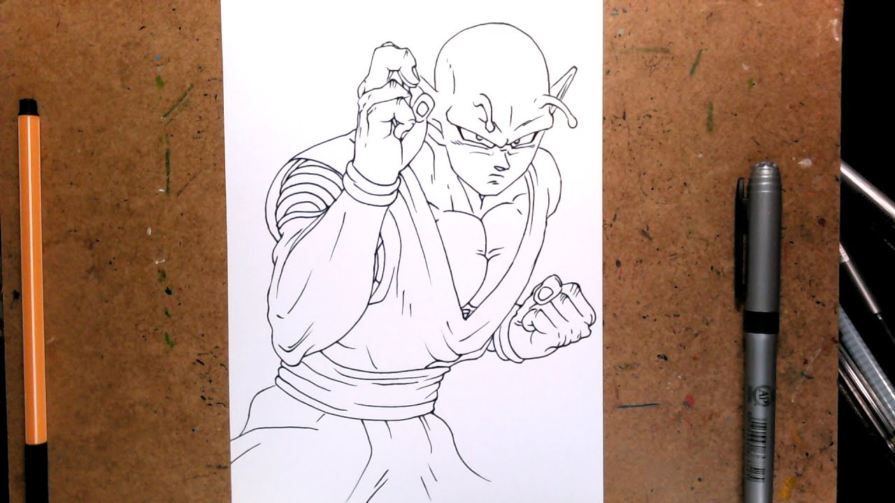 Como DESENHAR o Novo Picolo  Dragoball Super