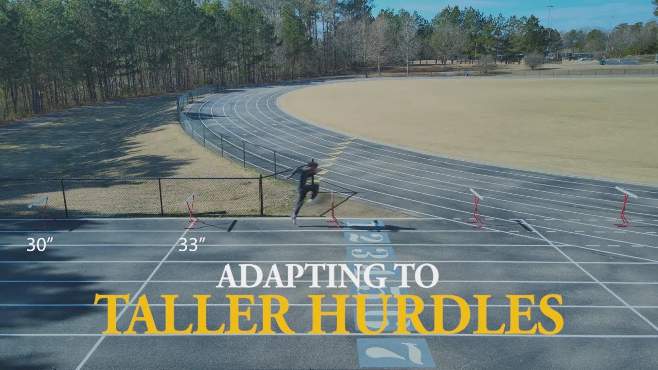 Adapting to Taller Hurdles w Marching Pop Overs