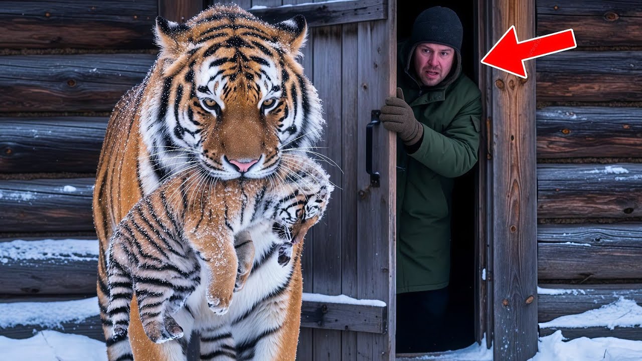 ПЛАЧУЩАЯ ТИГРИЦА УМОЛЯЛА О ПОМОЩИ... НО ТО, ЧТО СДЕЛАЛ МУЖЧИНА — НЕВЕРОЯТНО!