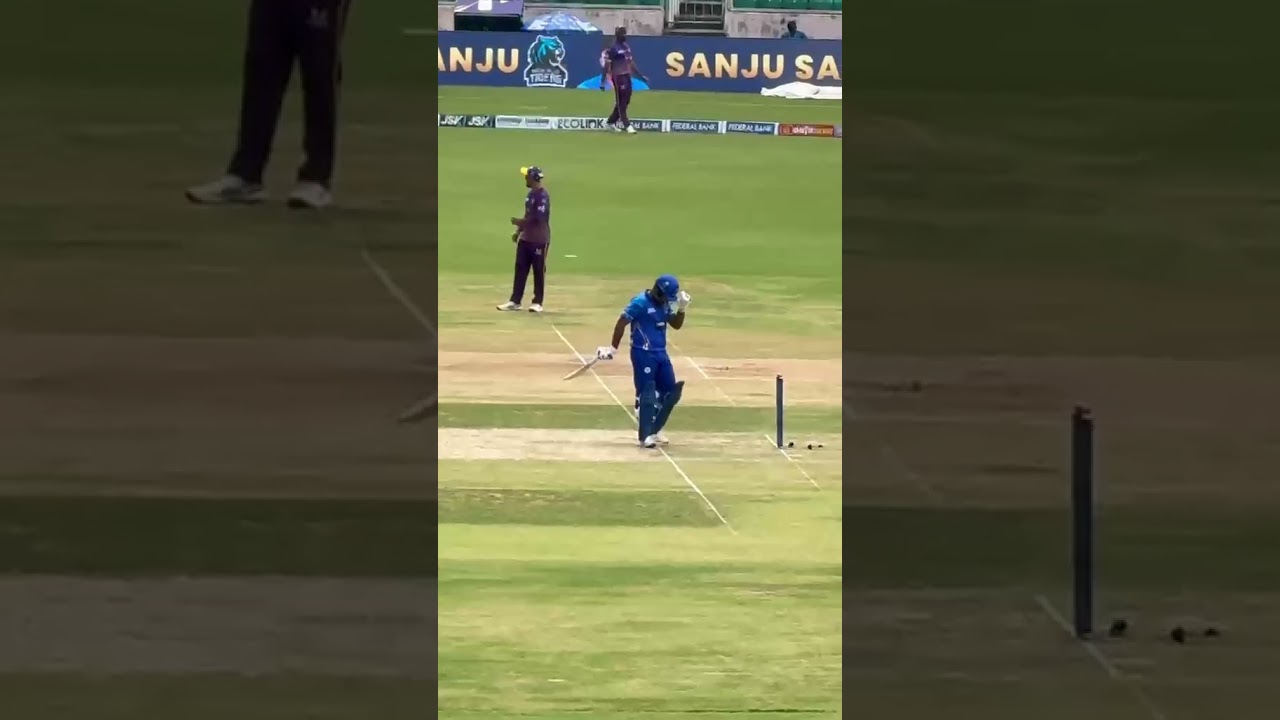 Sanju Samson Entry | Kerala Cricket League | KCL 2025