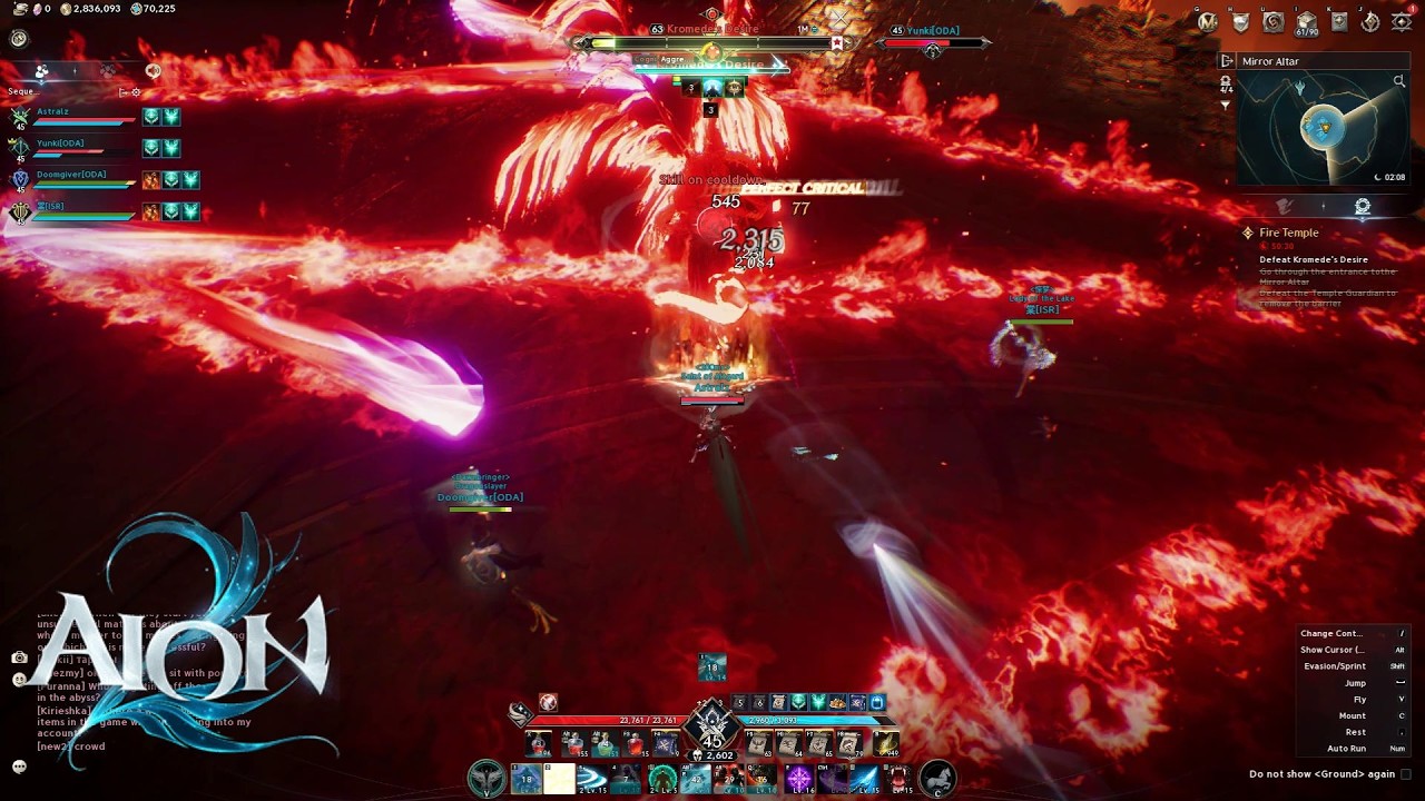 Aion 2 Conquest Fire Temple (Assassin)