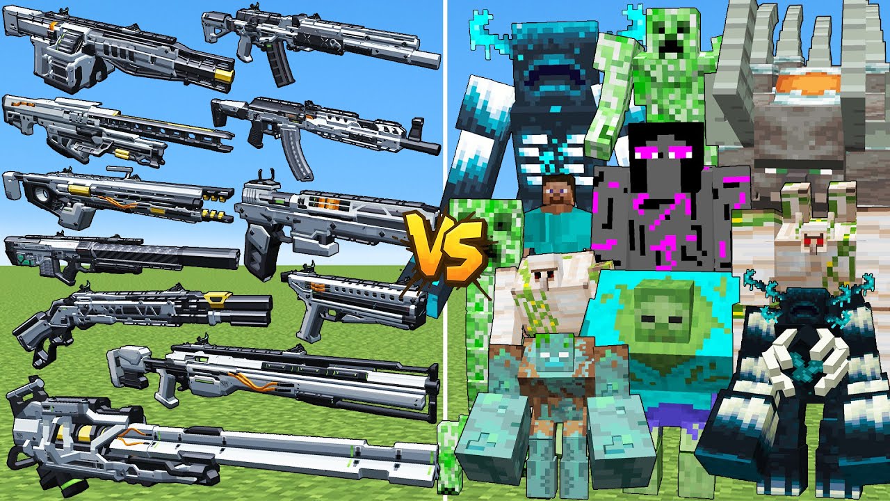 What TaCZ New Perseus Gun Can Defeat The Most New Mutant Mobs in Minecraft?