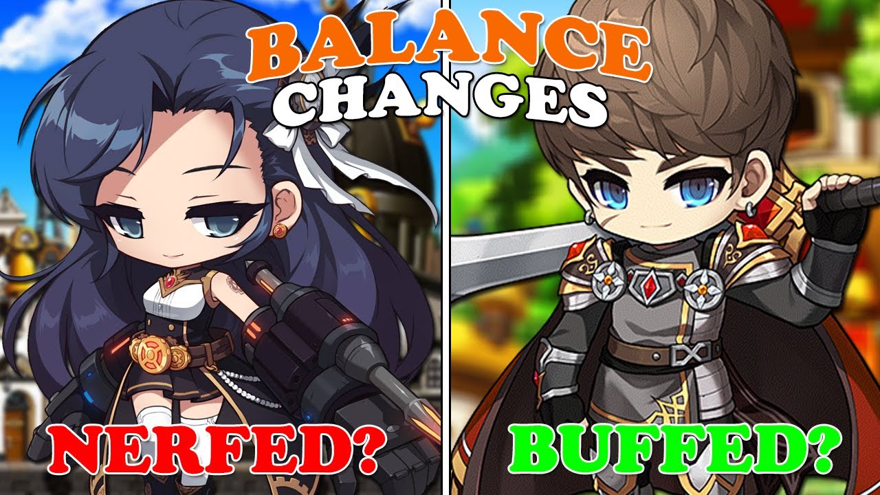 WINTER BALANCE PATCH  #maplestory  - Warrior Edition