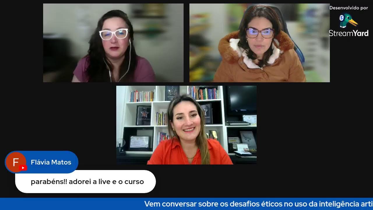 Live Módulo 5 do curso IA (tira dúvidas): Ética e Desafios no Uso da IA Acadêmica