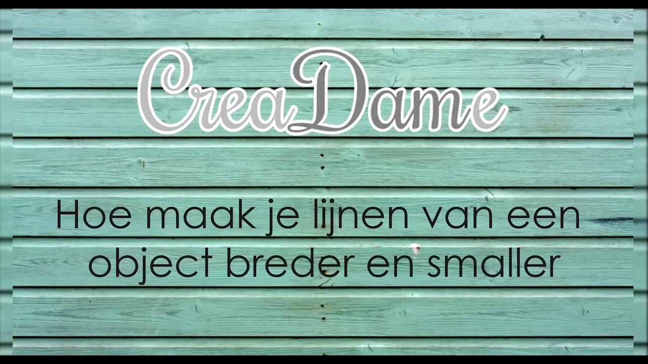 Canvas Workspace Lijn breder maken