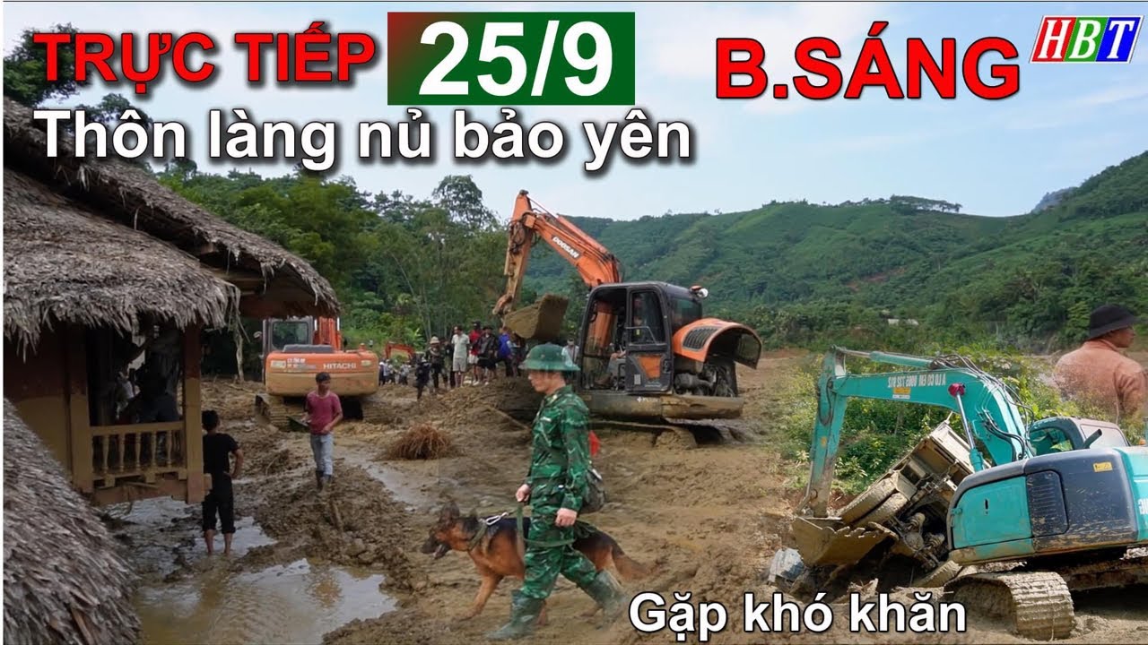 Trực tiếp thôn làng nủ 25/9 Bảo yên lào cai