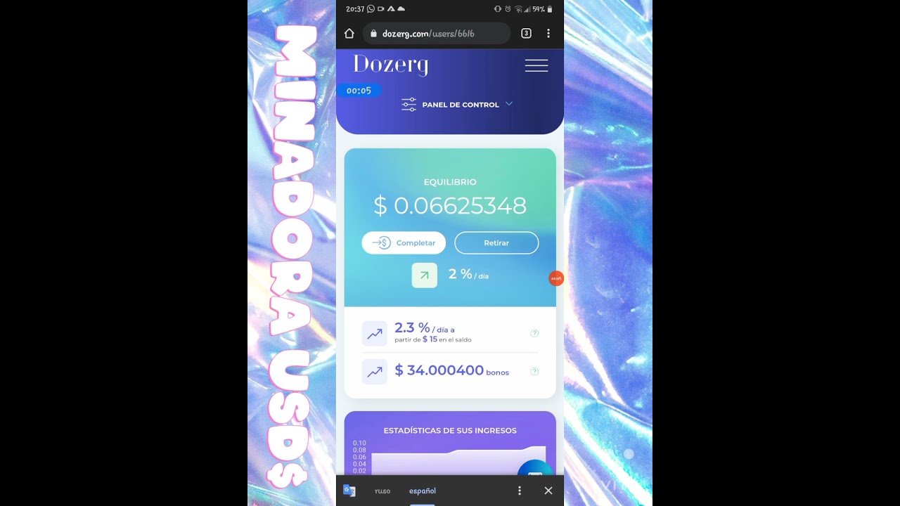 Como MINAR USD$ Sin INVERSI&Oacute;N MINERIA EN PILOTO AUTOMATICO🚀