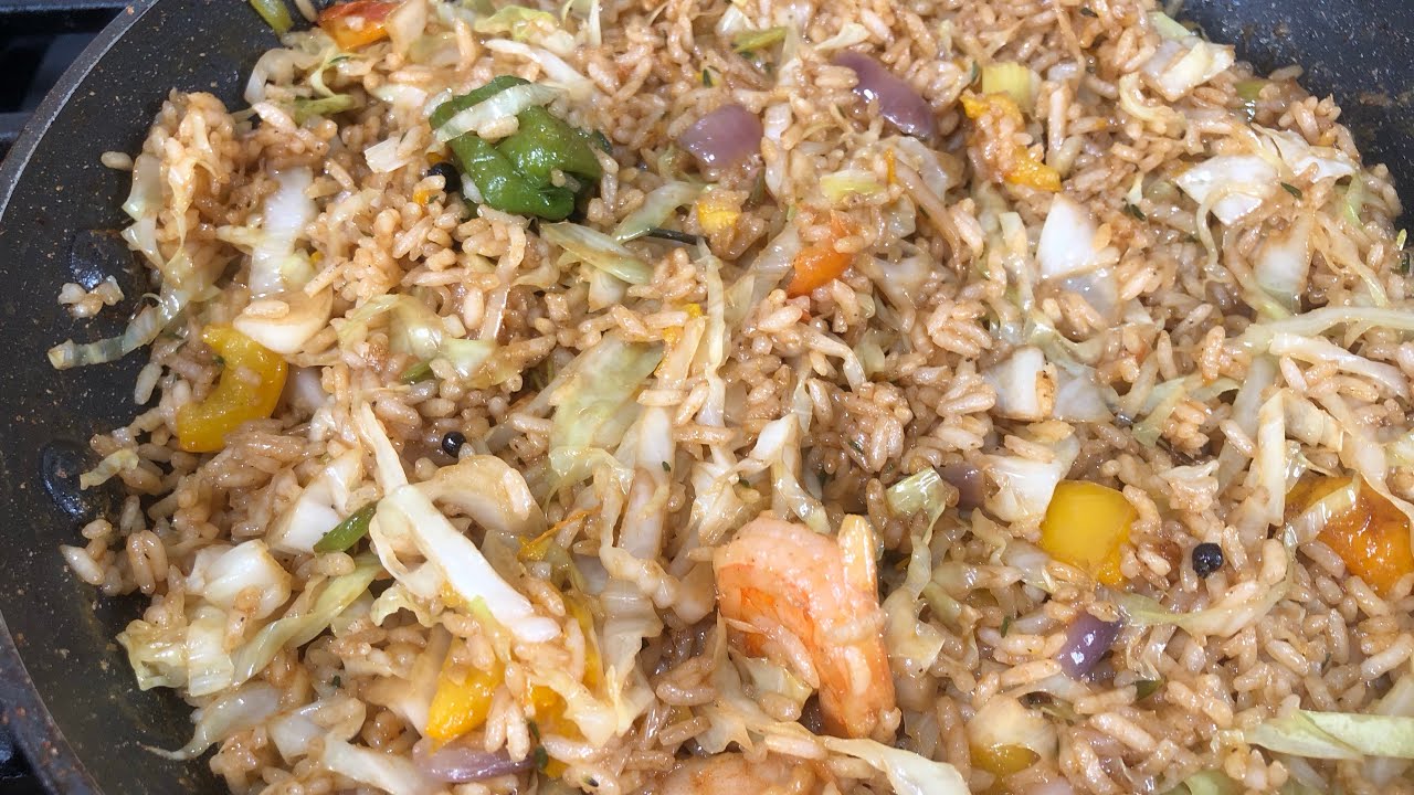 You‘ll Never Cook Shrimp  Fried Rice The Same way After watching this video!🦐 🇯🇲