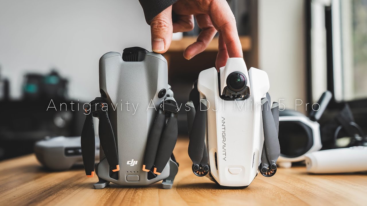 最新のドローン２機種を比較してみた // Antigravity A1 vs DJI Mini 5 Pro