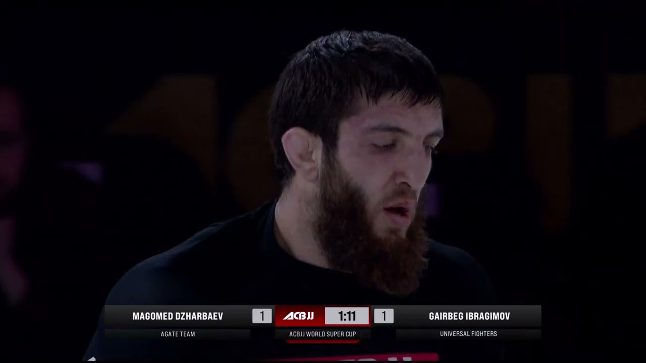 ACBJJ 15 | Final World Super Cup Magomed Dzharbaev vs Gairbeg Ibragimov.