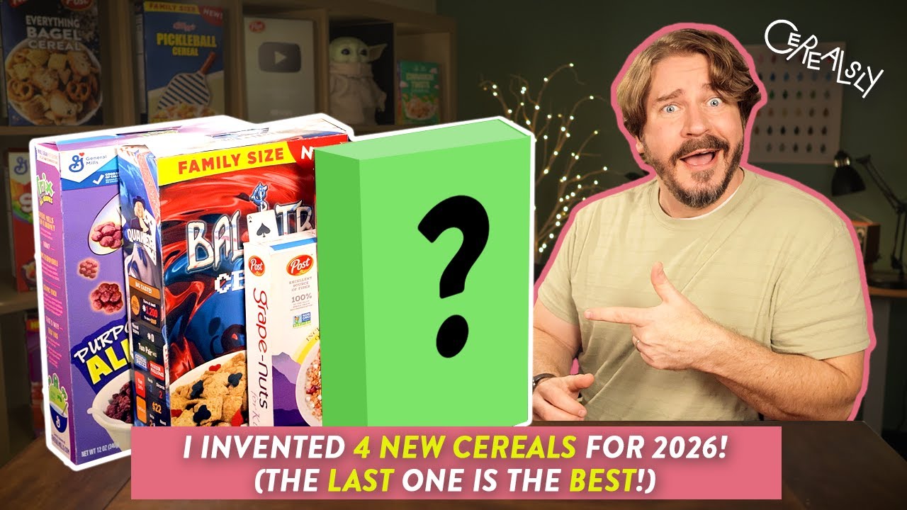 I Invented 4 New Cereals for 2026