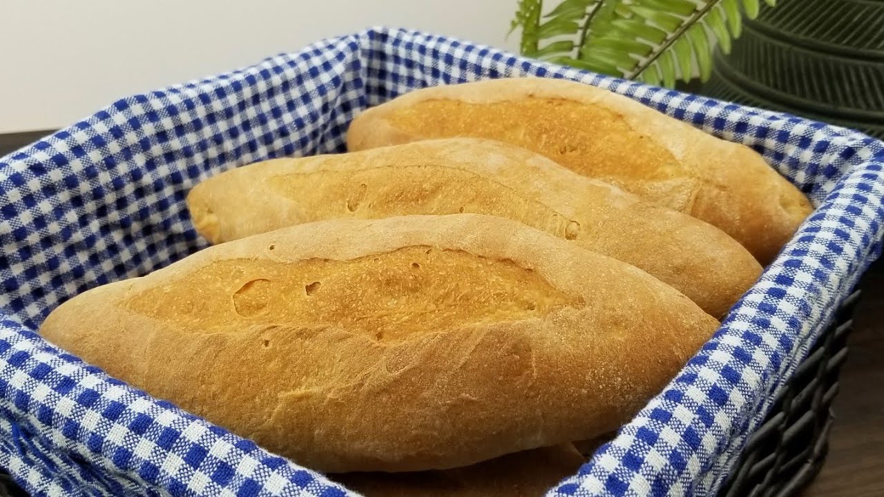 عمل خبز الروتي الفرنسي بطريقه سهله وبدون مجهود | How to make French bread