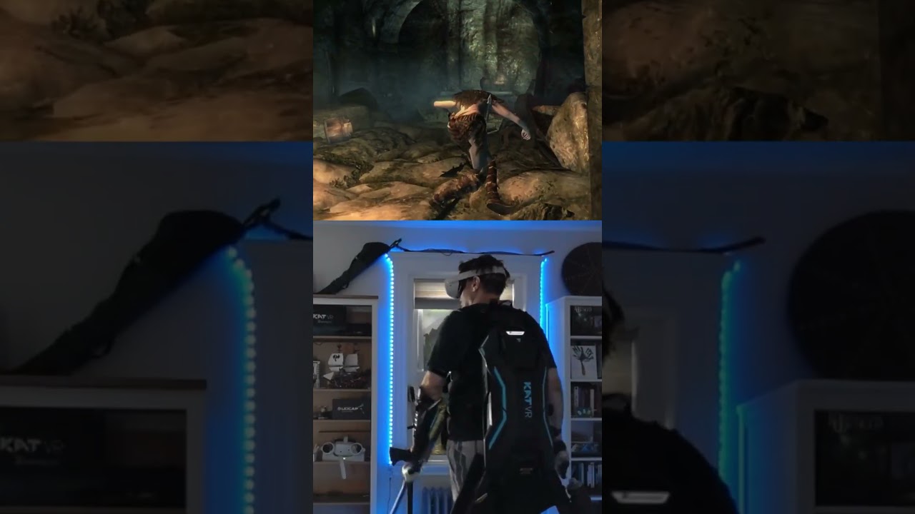 She Was Right&hellip; Not Serana Though | [40 # 🏹] 😂🤯#skyrim #shorts #skyrimvr #katwalkc2