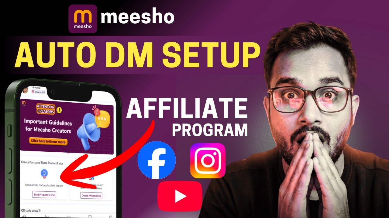 Meesho Creator Program Kya Hai? Full Beginner Guide (2026) | Meesho Affiliate Program