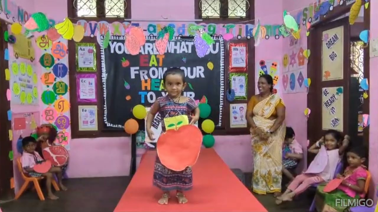 HEALTHY FASHION SHOW 🍓🍊🍌🍇🍍🍒🥒🥬🍆