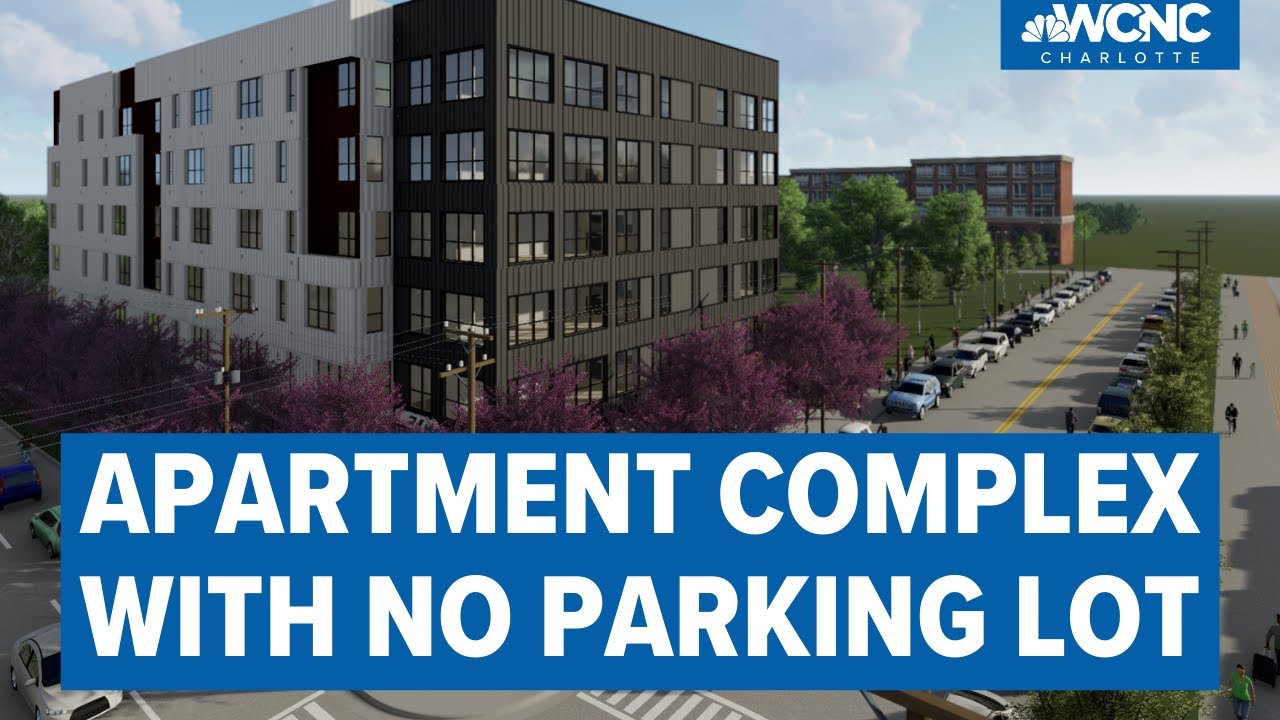 Apartment complex with no parking lot opening in Charlotte