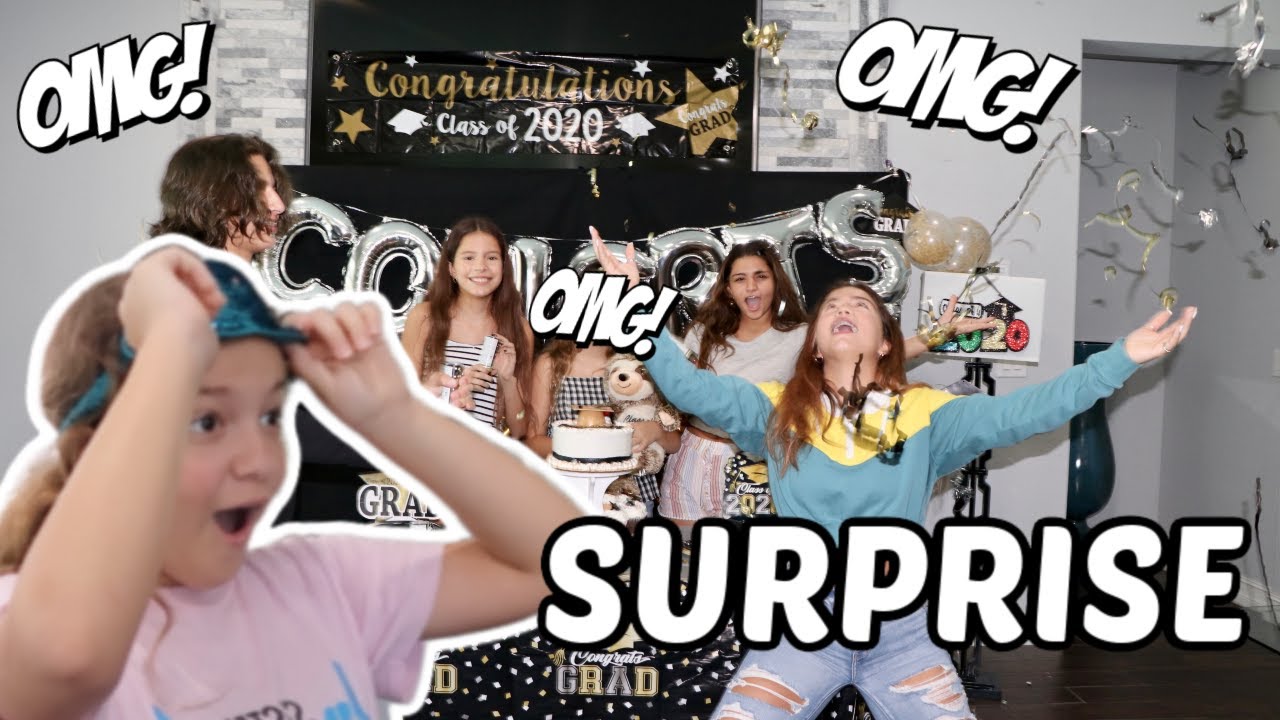 SURPRISE GRADUATION PARTY | SISTER FOREVER