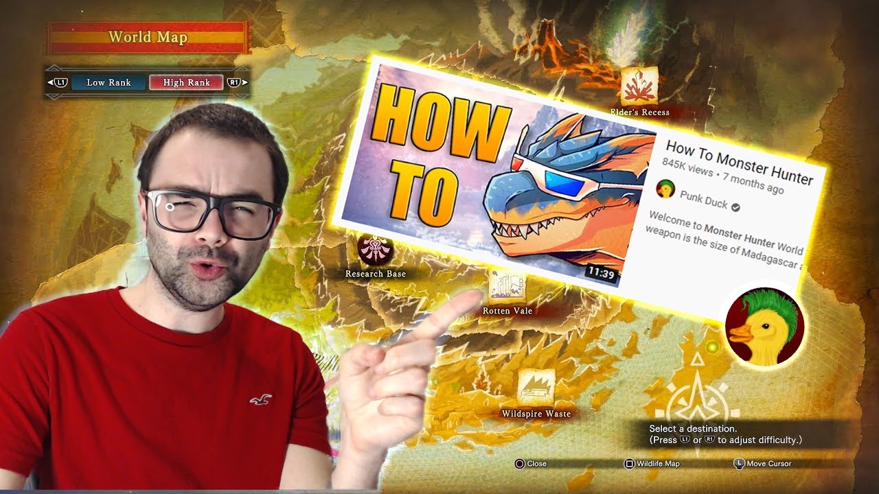 Monster Hunter Reaction! | Reacting to Punk Duck's How To Monster Hunter!