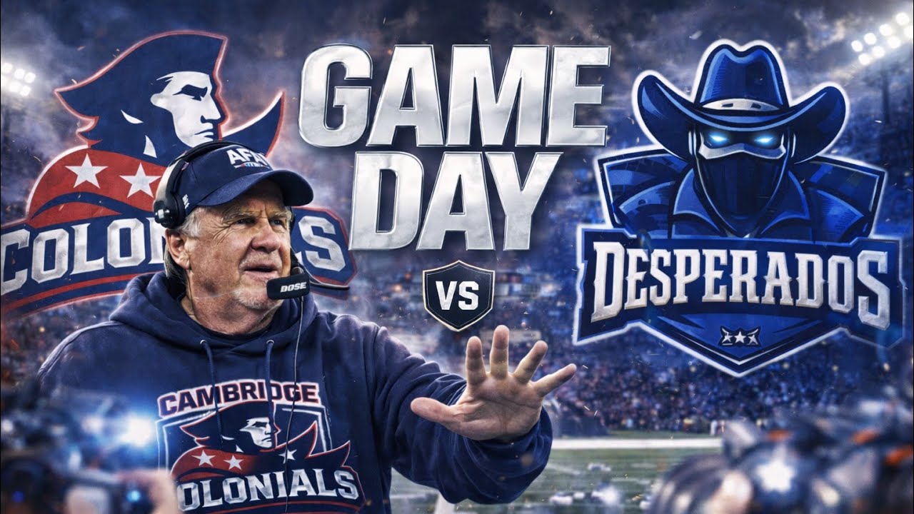Madden '26: COLONIALS VS DESPERADOS | American Football Association