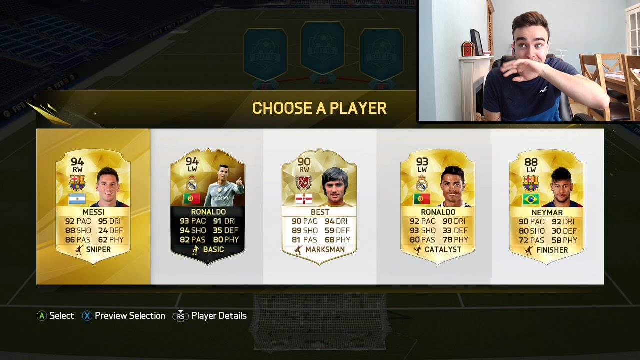 THE GREATEST STRIKE FORCE IN THE WORLD!!! INSANE FIFA 16 FUT DRAFT!!!
