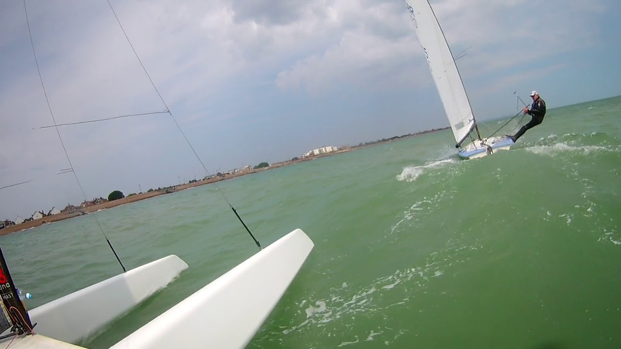A-class Sunday afternoon racing at Eastbourne