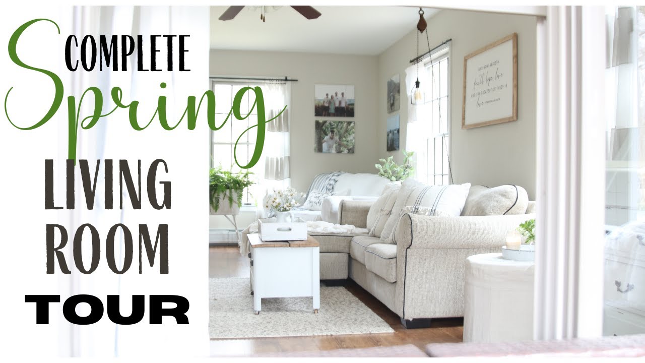 Cottage Style Decor ~ Spring Living Room 2022 ~ Living Room Refresh ~ Spring Cleaning
